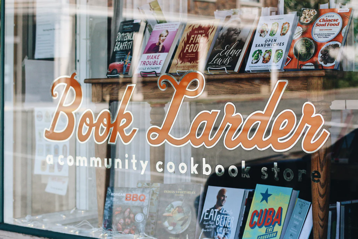 CH& Client Purchases Book Larder, a Community Cookbook Store in Seattle